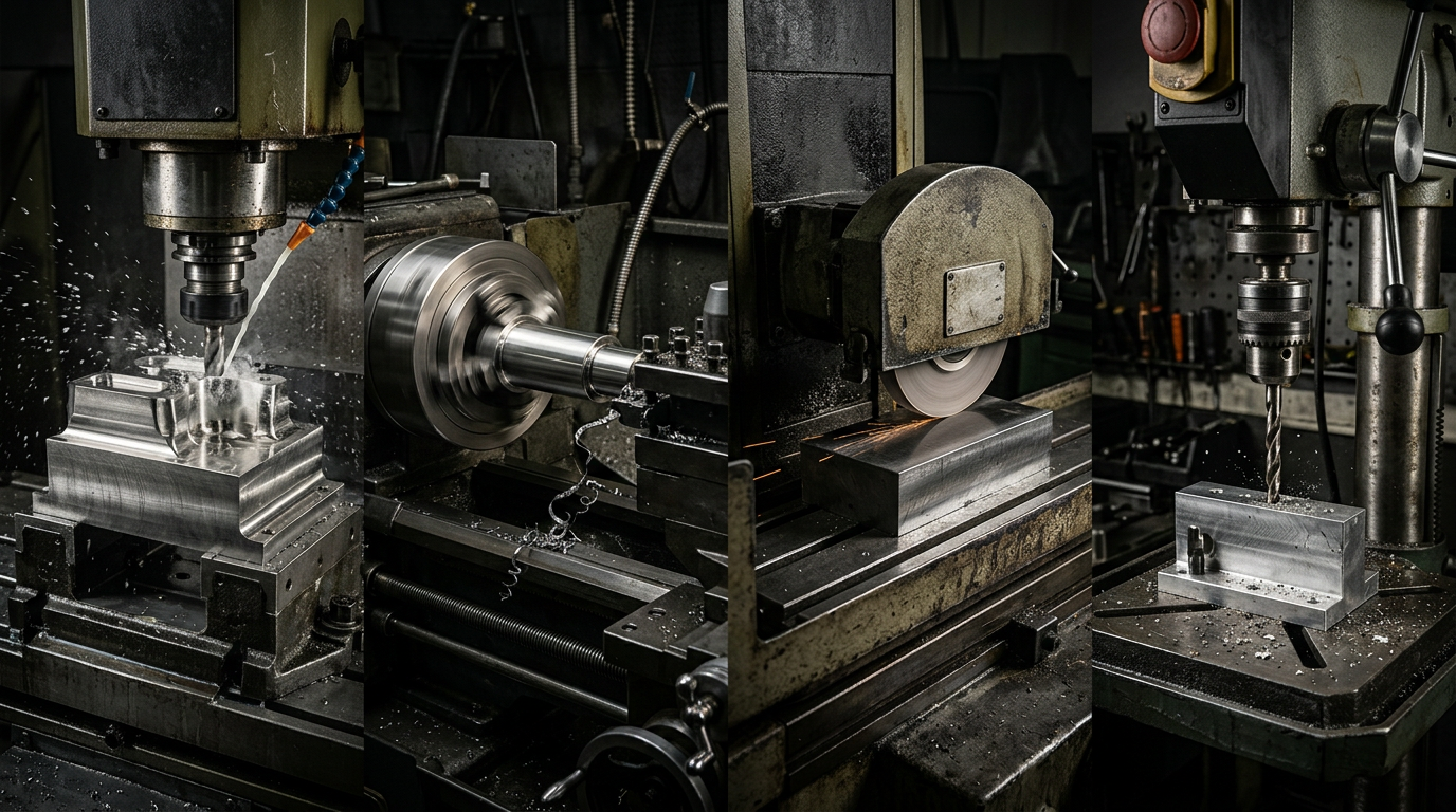 All About The Different Types of Machining Operations Used in ...